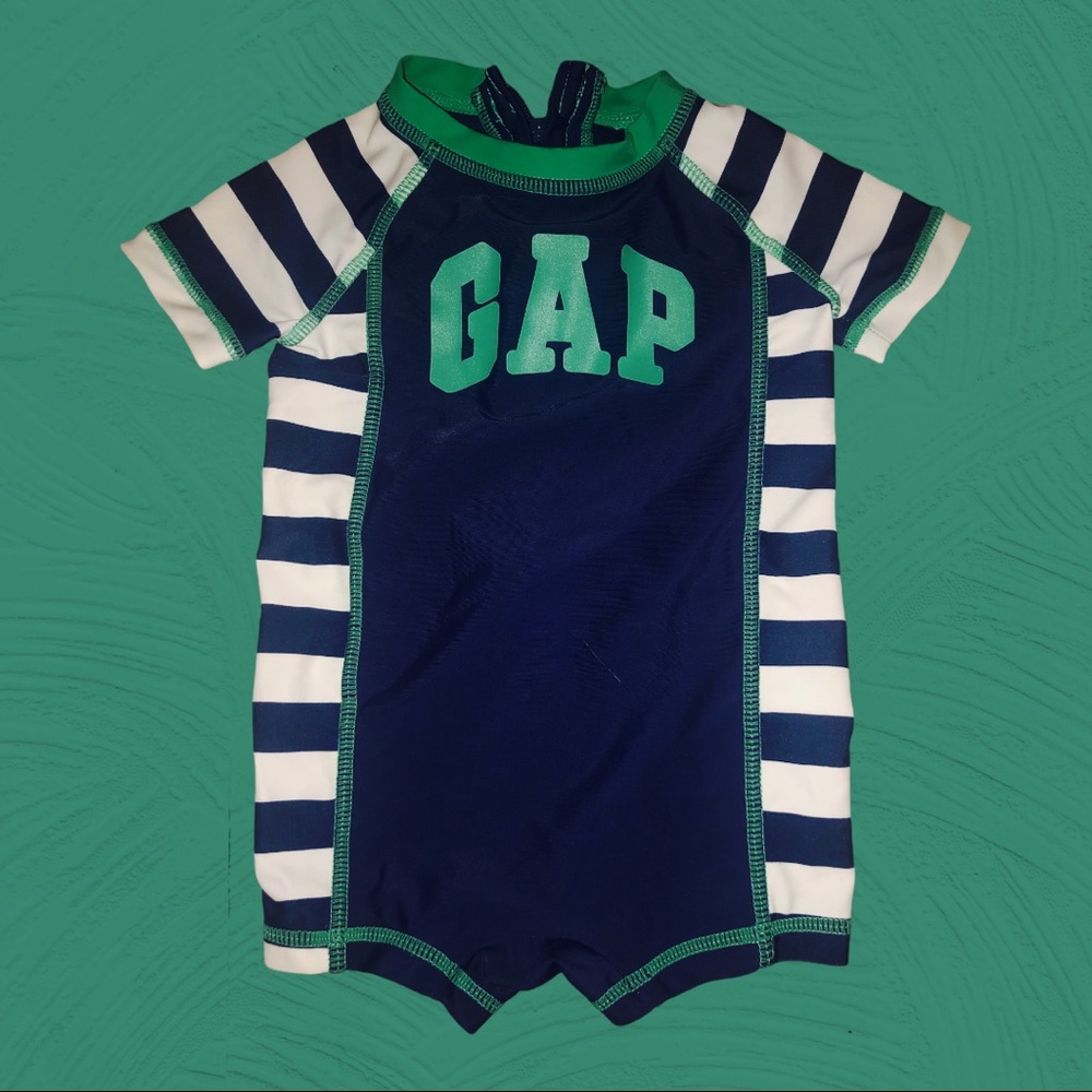 Baby Gap swimsuit onesie with zipper
